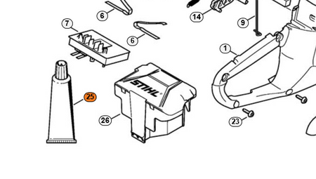 STIHL SMAR SPECJALNY do układów elektronicznych i zapłonowych 100g 0781-110-1011