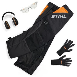 Nogawice nauszniki okulary Stihl 0000-885-9000