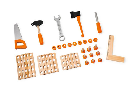 Drewniany stół warsztatowy dla dzieci Stihl