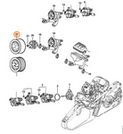 Stihl Filtr Powietrza Włókninowy 1141-120-1600