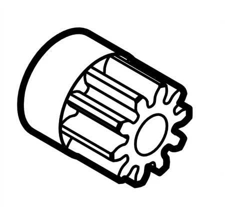 Zębatka Napędu Kosiarki STIHL 6105-704-7400