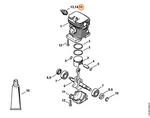 STIHL ŚWIECA ZAPŁONOWA Bosch WSR 6 F 1110-400-7005