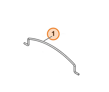 Pałąk kosza traktorka Stihl 6170 763 0410