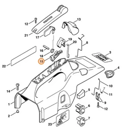 Stihl Dzwignia Gazu 4223-182-1000