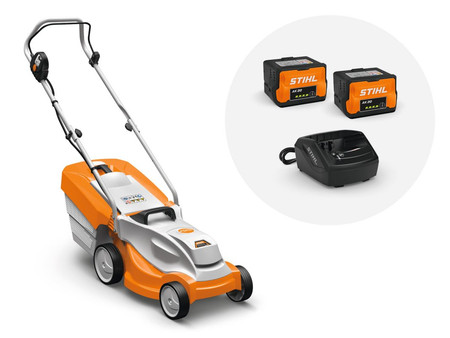 Kosiarka akumulatorowa RMA 235 zestaw z 2x akumulatorami AK 20 i ładowarką AL 101 STIHL 6311-200-0050