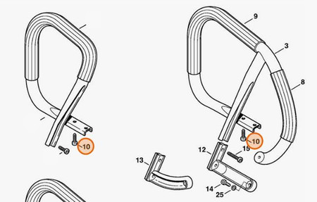 Śruba z Łbem Cylindrycznym IS-P6x19 STIHL 9074-478-4435