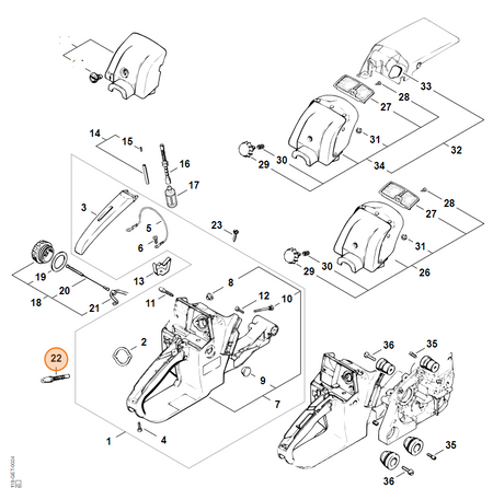 Przewód Impulsowy Pilarki STIHL 1115-141-8600