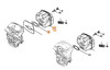 Tłumik Wydechu Spalin Pilarki STIHL MS 231 1143-140-0665
