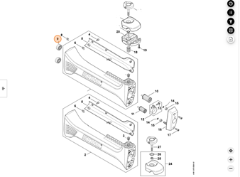 Amortyzator Kosy STIHL 4147-792-9301