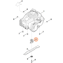 Piasta Noża STIHL 0000-702-5000