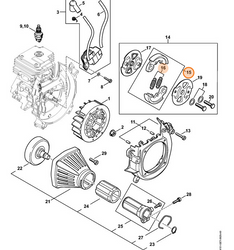 STIHL SPRZĘGŁO 4147-160-2000