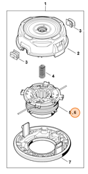 STIHL Szpula głowicy koszącej AutoCut 36-2 4003-713-3001