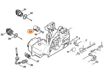 Stihl Amortyzator Tłumik Drgań 1123-790-9900