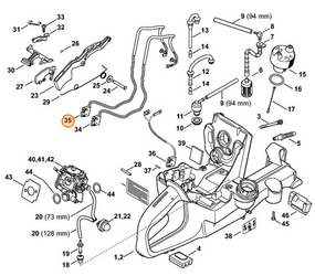 Stihl Przełącznik TS 700 4224-430-0501