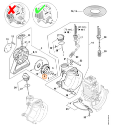 Stihl Rygiel Zapadkowy 4116-195-7200