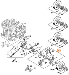 Stihl Sprzęgło 1127-160-2051