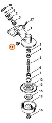 Stihl Śruba Zamykająca 4119-713-6500