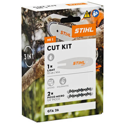 Zestaw Tnący STIHL Cut Kit 1 Zestaw Łańcuch + Prowadnica Do Przecinarki GTA 26