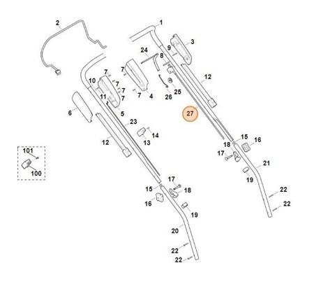 Linka Napędu Kosiarki STIHL MB 448.0 T 6356-700-7510