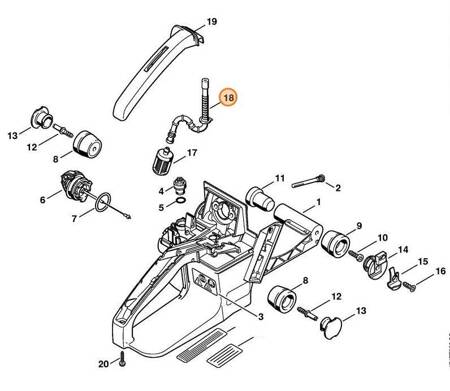 Przewód Pilarki STIHL 1127-358-7703