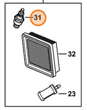 STIHL ŚWIECA ZAPŁONOWA Bosch USR7AC 0000-400-7009