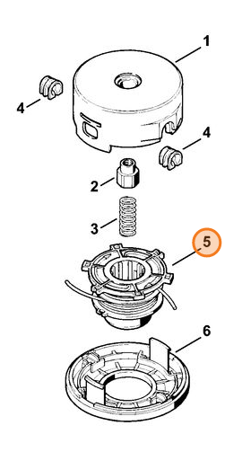 STIHL Szpula głowicy koszącej AutoCut 25-2 4002-713-3017