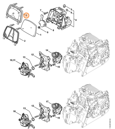 Stihl Filtr Powietrza Włókniowy 1139-120-1602