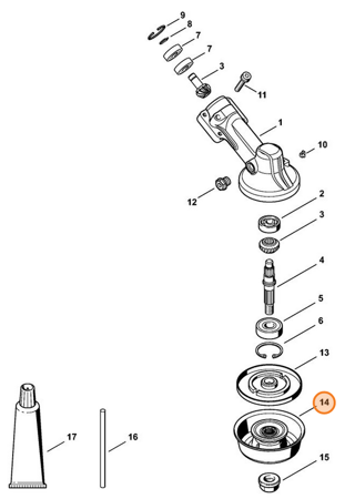 Stihl Tarcza Talerzowa 4180-710-8500