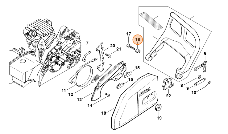 Stihl Tulejka 1127-791-7200