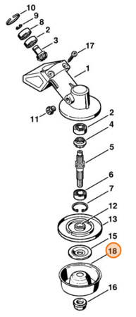 Tarcza Talerzowa STIHL 4126-713-3100