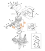 Cylinder Z Tłokiem Przecinarki STIHL TS 500i-A 4250-020-1201