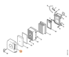 POKRYWA FILTRA POWIETRZA STIHL TS 400 4223-141-0500 