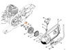 Stihl Spręzyna Rygla TS 700, TS 800 4224-195-3501